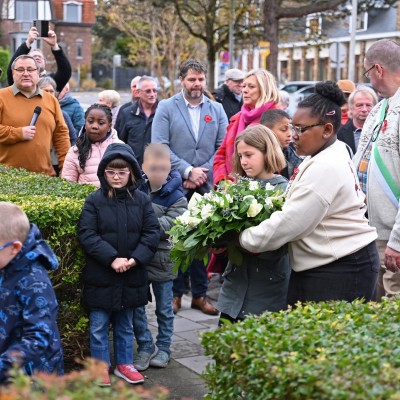 Armistice à l'école communale de Belgrade