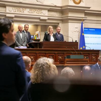 HERDENKING VAN DE AANSLAGEN IN BRUSSEL