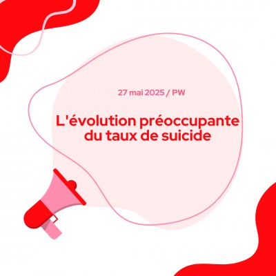 L'évolution préoccupante du taux de suicide