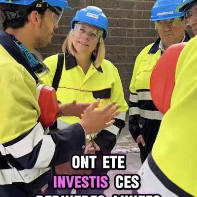 L'industrie a un avenir en Wallonie : visite d'INEOS à Jemeppe-sur-Sambre 