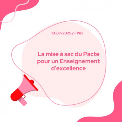 La mise à sac du Pacte pour un Enseignement d’excellence