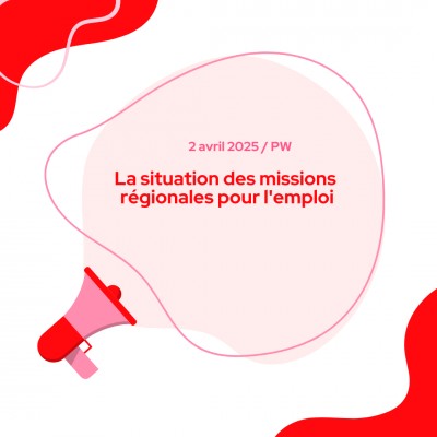 La situation des missions régionales pour l'emploi