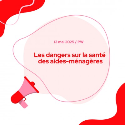 Les dangers sur la santé des aides-ménagères