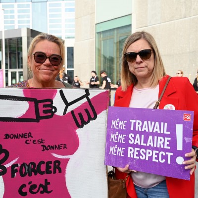 Parce que l'égalité ne se négocie pas !