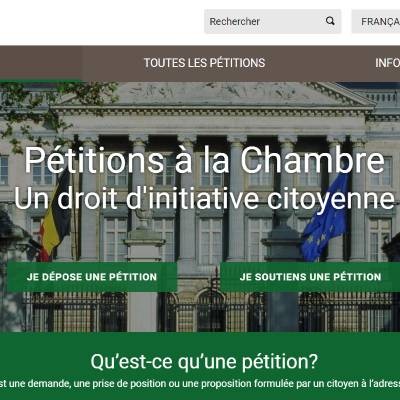 Plateforme Pétitions en ligne