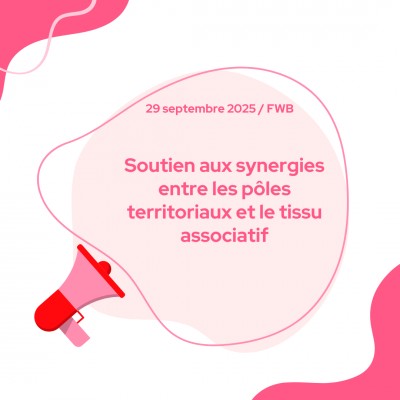 Soutien aux synergies entre les pôles territoriaux et le tissu associatif