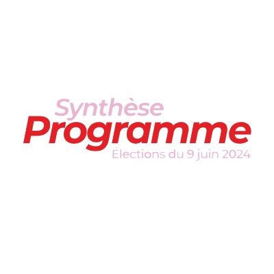 Synthèse du Programme PS pour les élections du 9 juin 2024