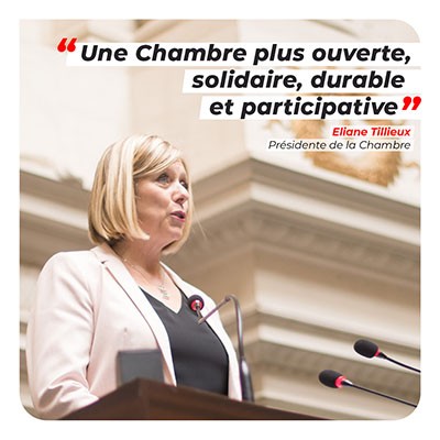 Une chambre plus ouverte, solidaire, durable et participative … Un an déjà !